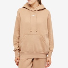 Nike Women's Phoenix Fleece Hoody in Hemp/Sail