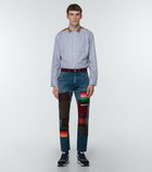 Junya Watanabe - Patchwork straight-leg jeans