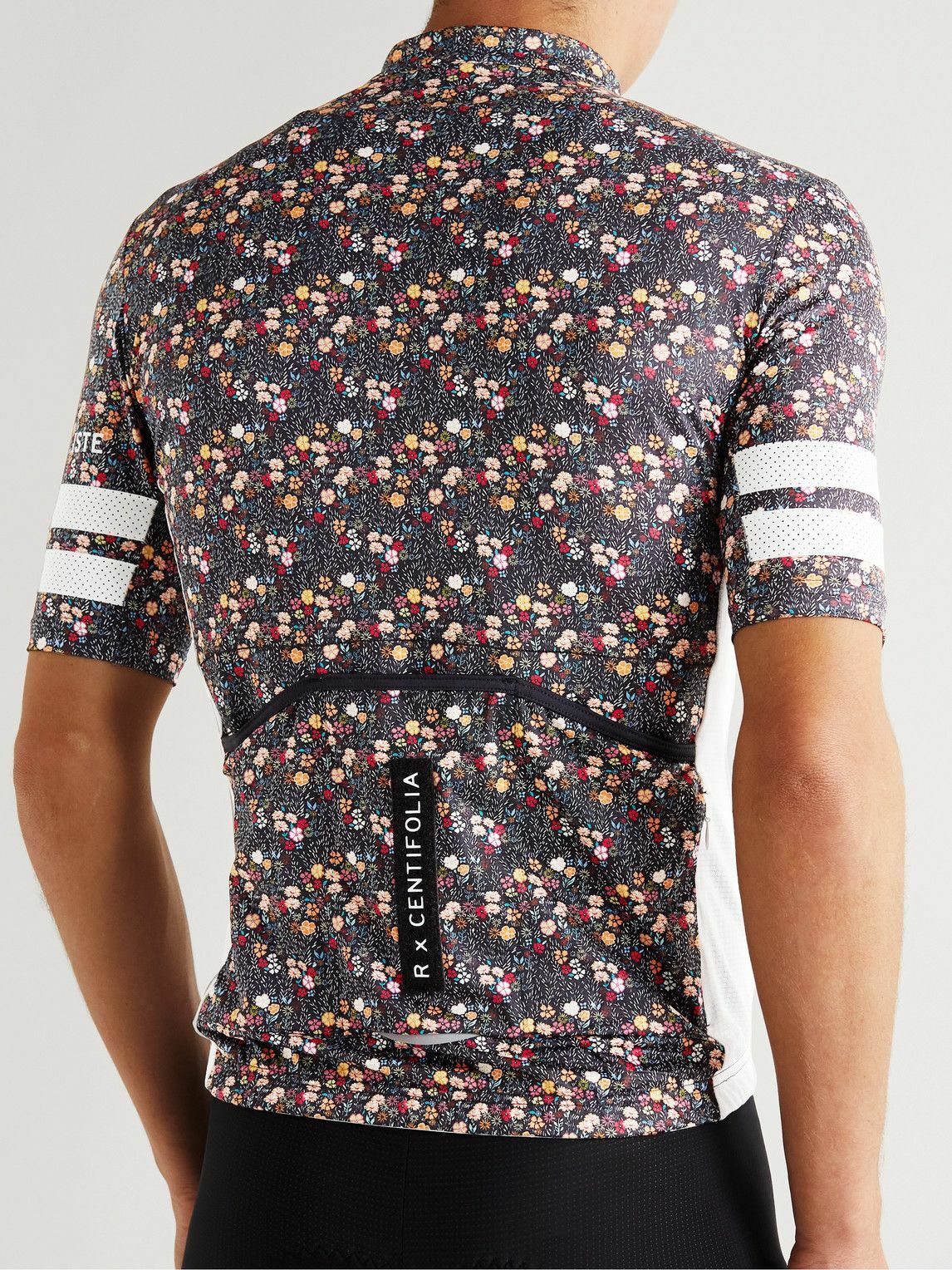 Café du Cycliste - Floriane Floral-Print Mesh-Panelled Recycled