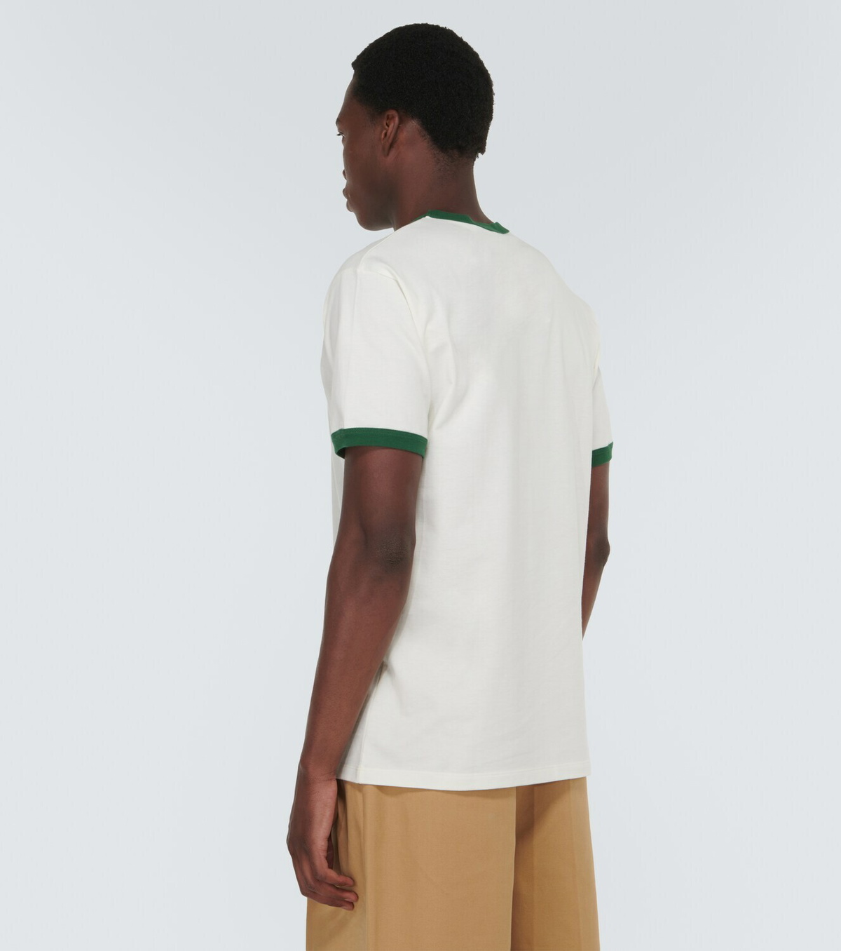 Gucci Embroidered cotton T-shirt Gucci Gucci Embroidered cotton T-shirt Gucci