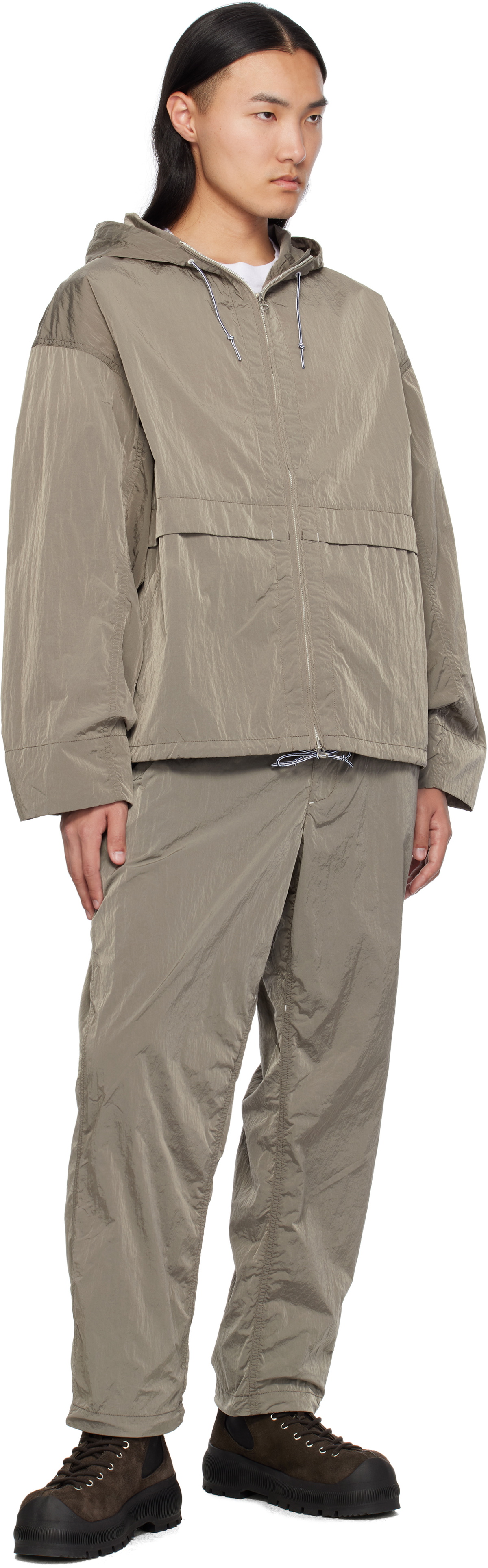 nanamica Beige Boardwalk Jacket Nanamica