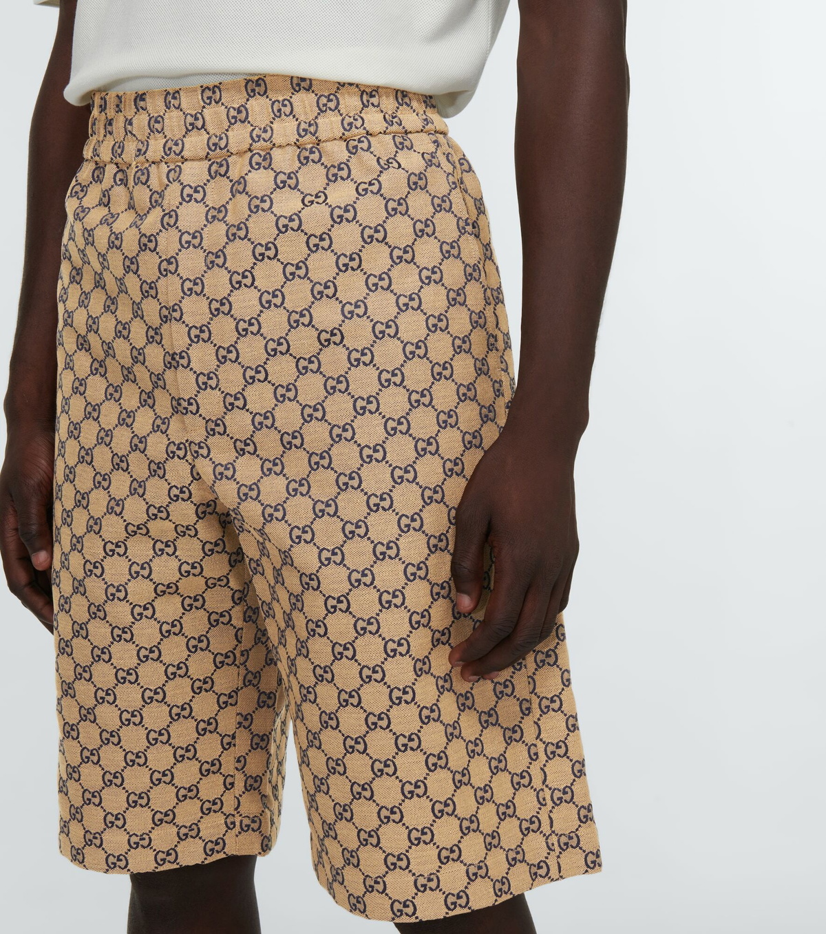Gucci - GG canvas Bermuda shorts Gucci