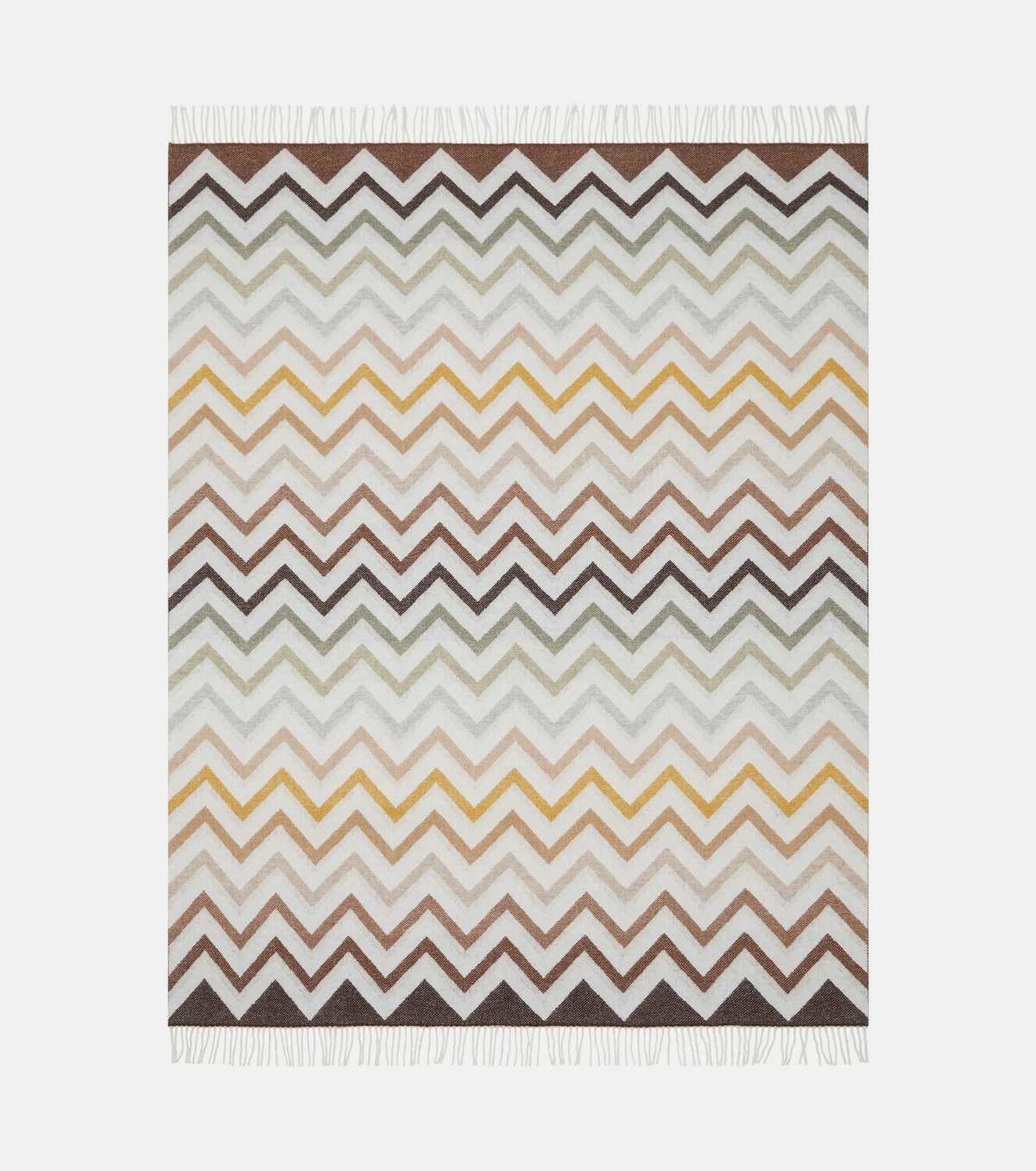 Missoni Watamu fringed wool-blend throw