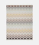 Missoni Watamu fringed wool-blend throw