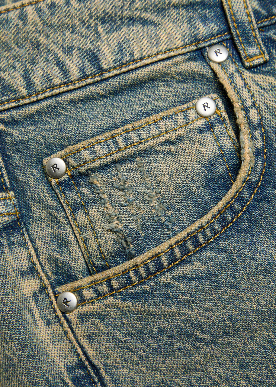 Represent R2 Straight-leg Jeans Blue
