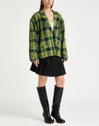 Kenzo Womens Blazer Military in Green