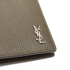 Saint Laurent Men's Billfold Wallet in Khaki