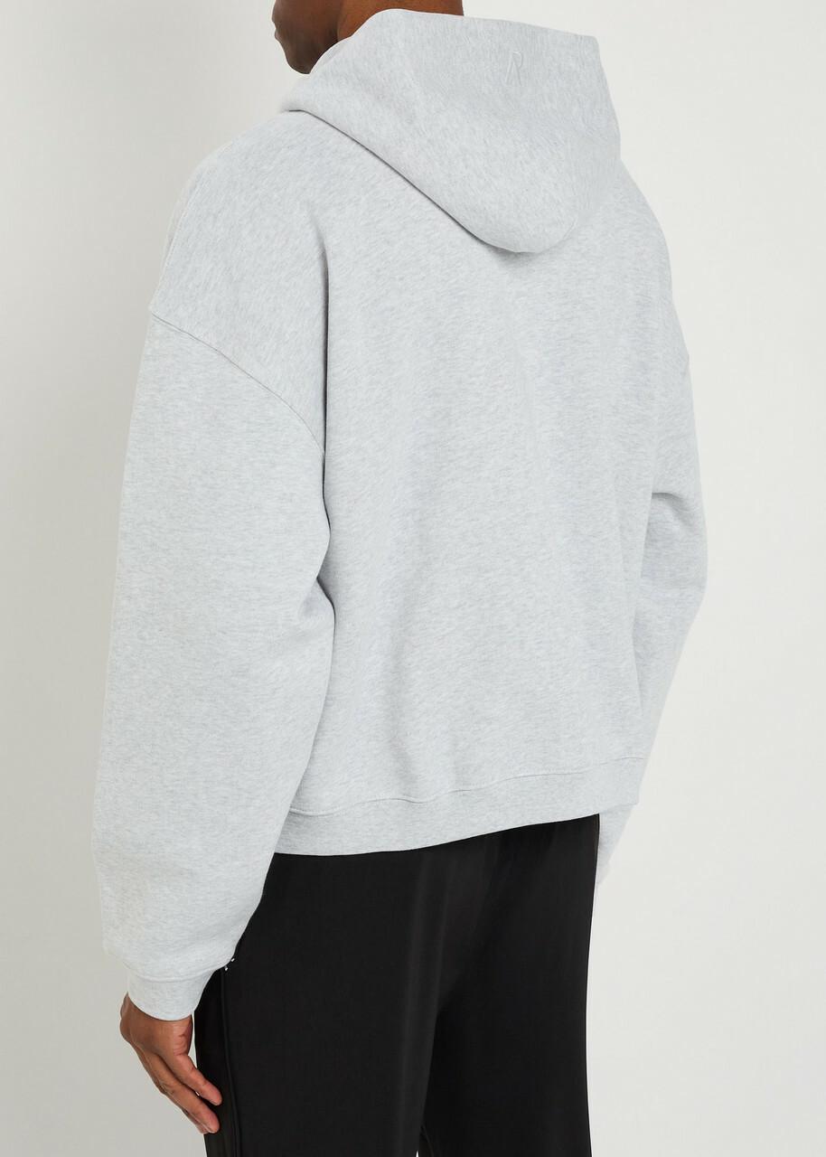 Represent Hooded Cotton Sweatshirt Grey