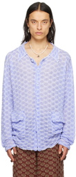 Isa Boulder SSENSE Exclusive Blue Shirt