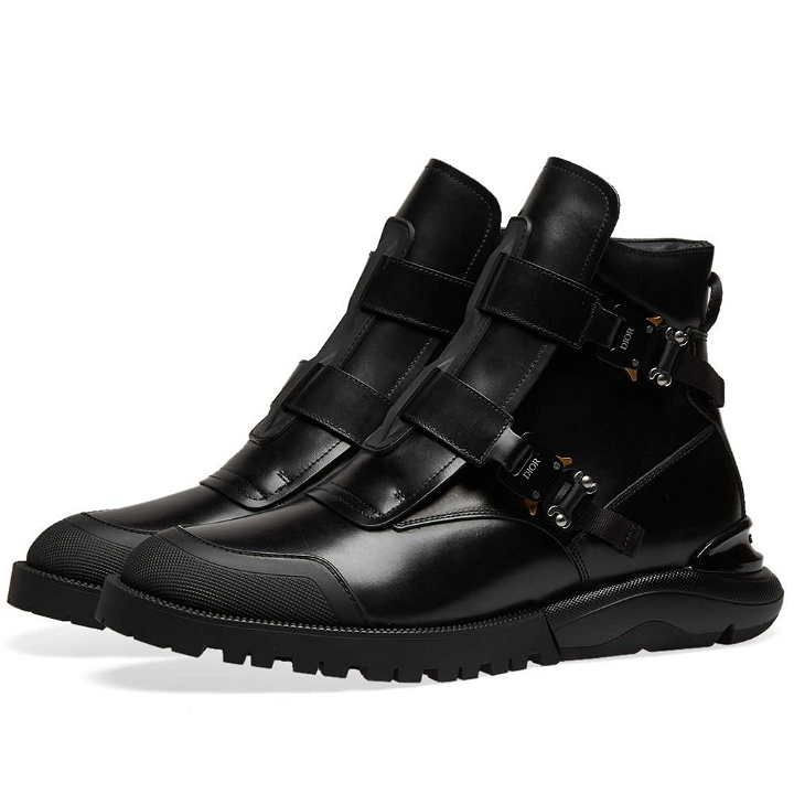Photo: Dior Homme Buckle Military Boot