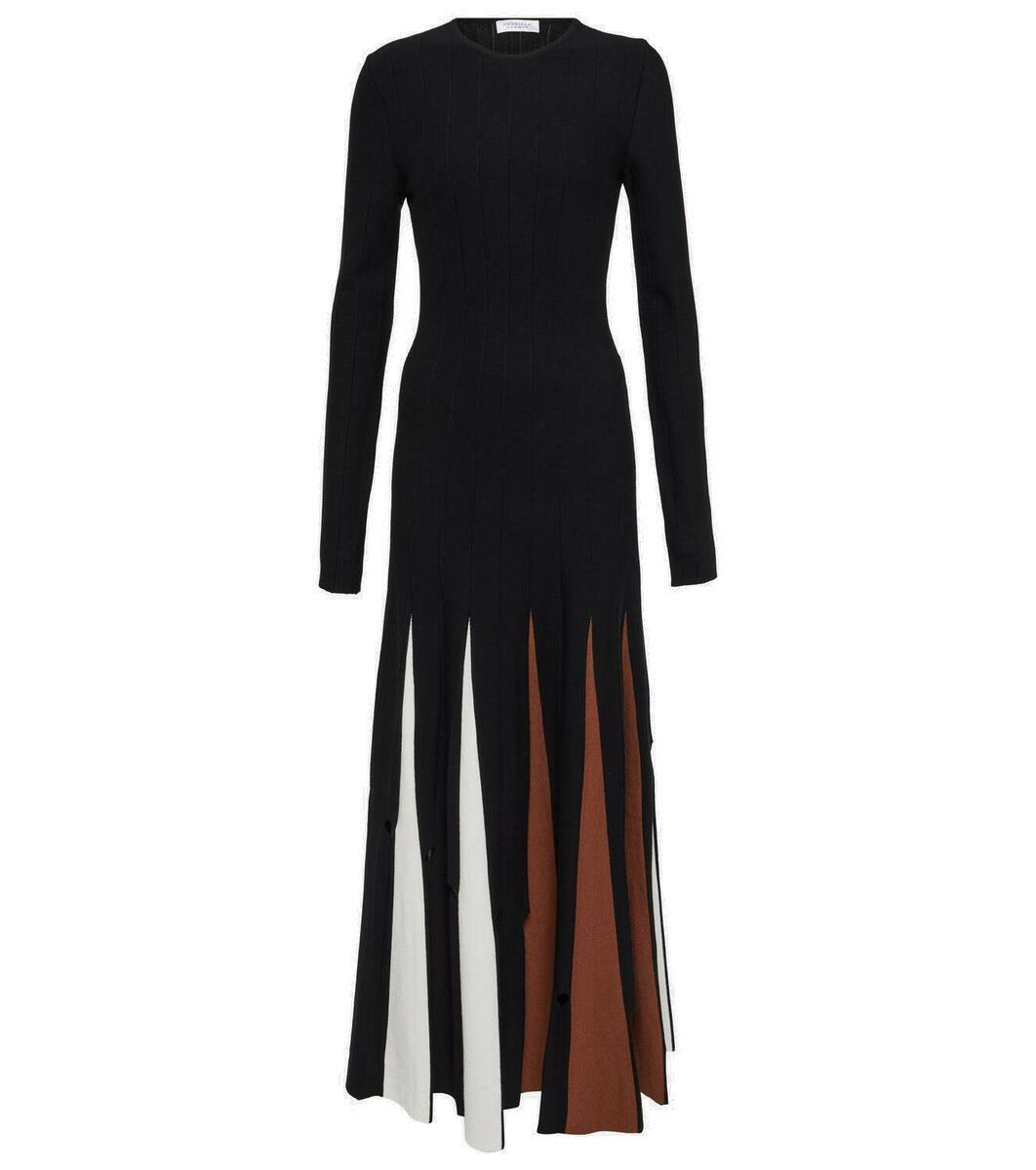 Gabriela Hearst Pleated virgin wool maxi dress Gabriela Hearst