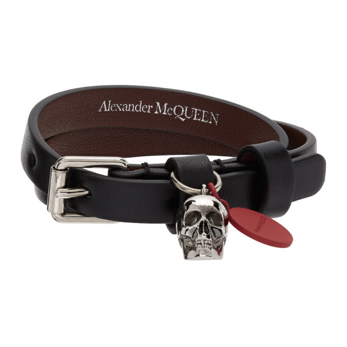 Alexander McQueen Black Bracelet