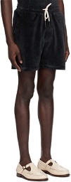 OAS Black Drawstring Shorts