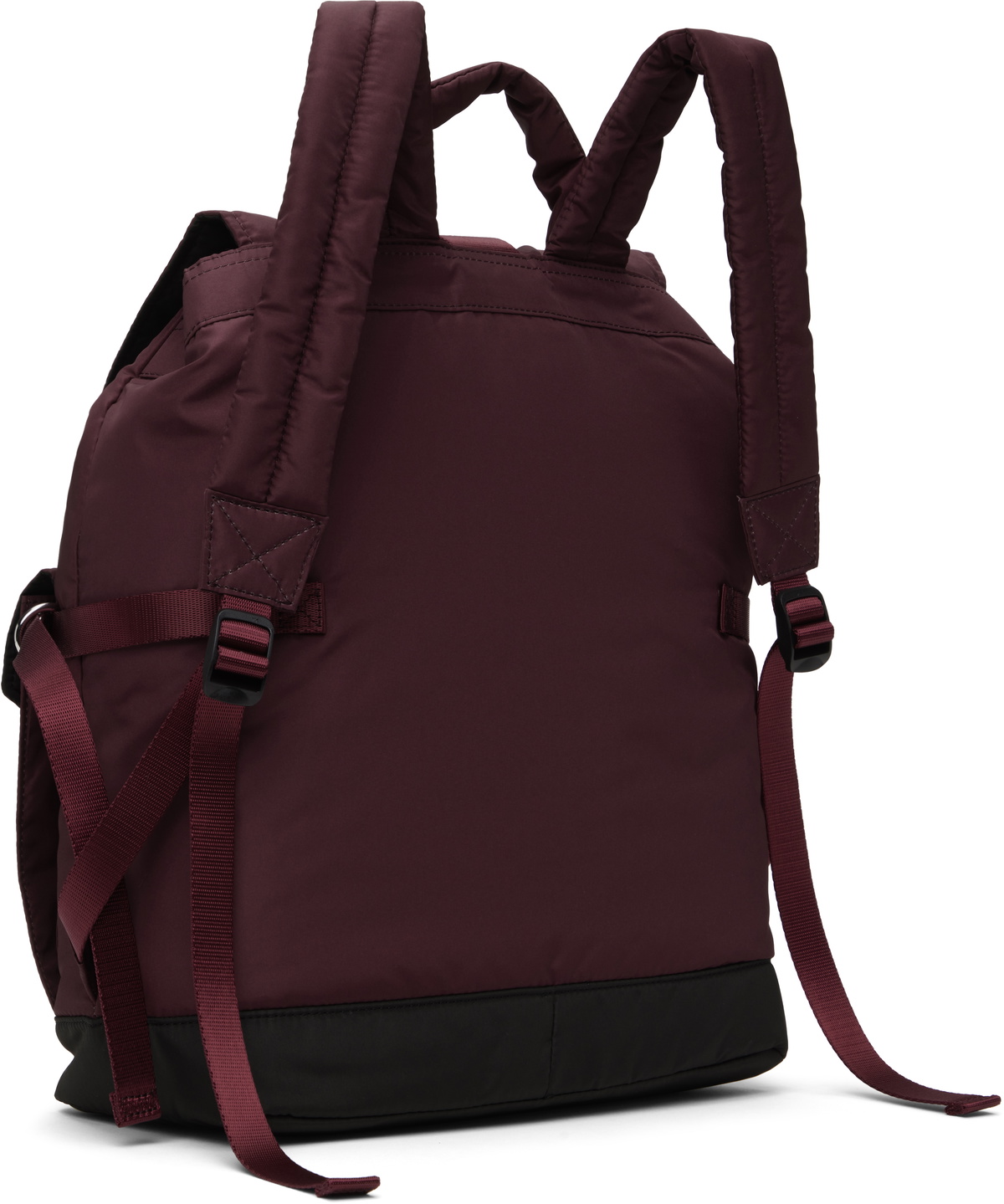 GANNI Burgundy Tech Backpack GANNI