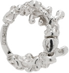 Vasiliki Silver Oceanid Single Earring