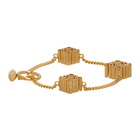 Loewe Gold Anagram Bracelet