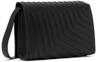 Balenciaga Black Car Flap Messenger Bag