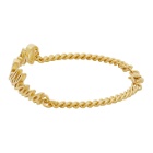 Dolce and Gabbana Gold Logo Bracelet