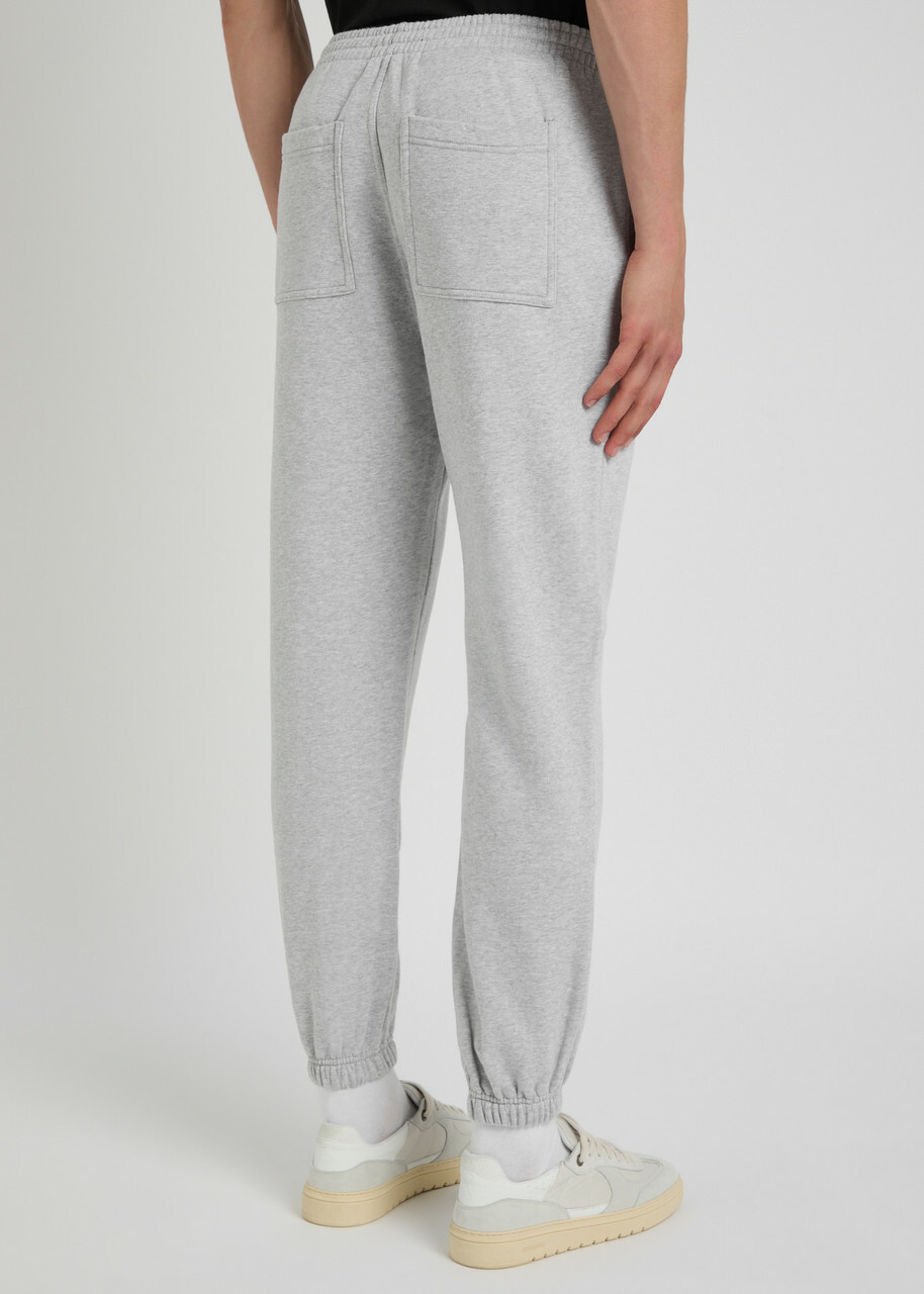 Represent Owners Club Logo-print Cotton Sweatpants Grey