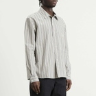 MHL by Margaret Howell Men's Overall Shirt in Off White/Grey/Zest