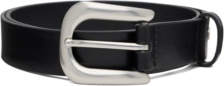 Photo: rag & bone Black Stevie Leather Belt