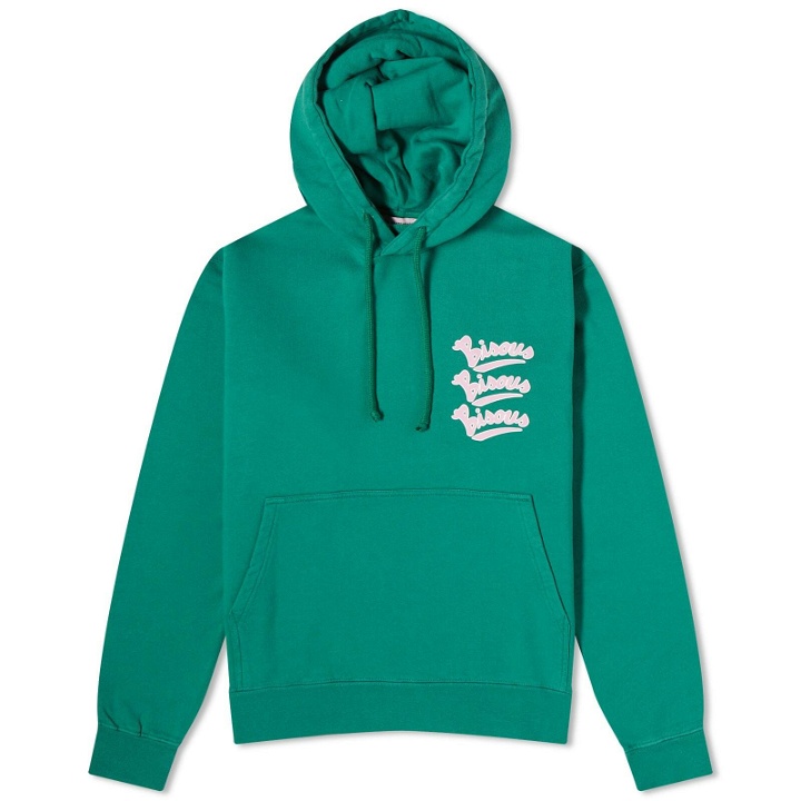 Photo: Bisous Skateboards Gianni Hoodie in Forest Green