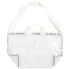 Puebco Covered Parachute Shoulder Bag in White 
