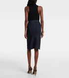 Tom Ford High-rise denim pencil skirt