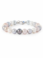 POLITE WORLDWIDE® - Silver, Pearl and Enamel Necklace