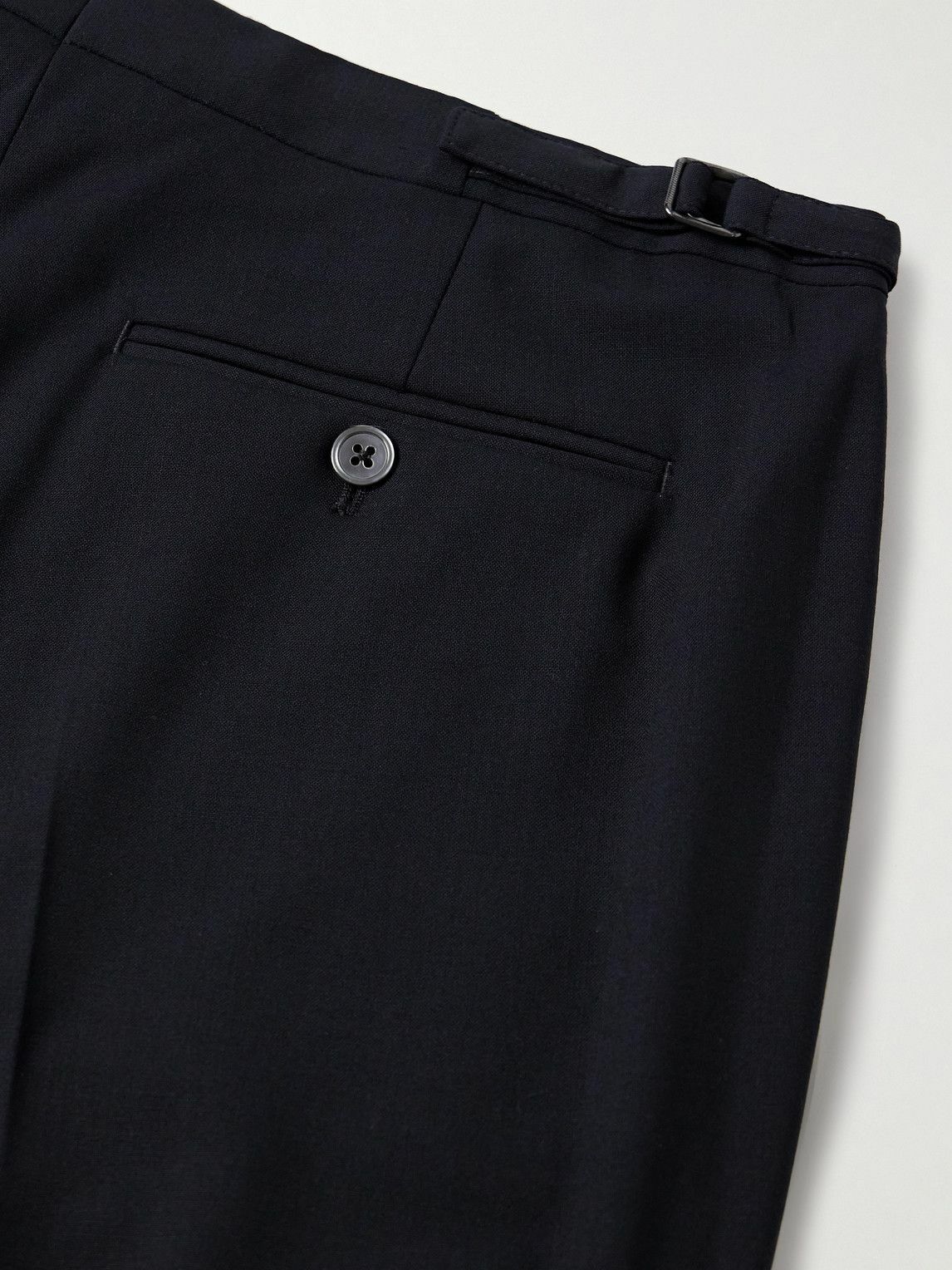 Favourbrook - Slim-Fit Wool-Blend Suit Trousers - Blue