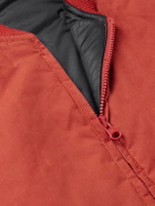 Sid Mashburn - Cashpad Waxed Cotton-Poplin Gilet - Red