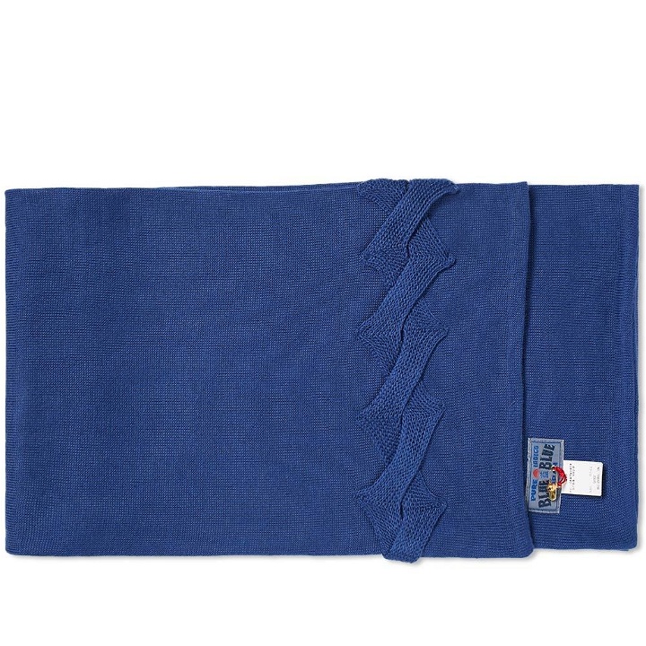 Photo: Blue Blue Japan Cable Muffle Scarf Blue