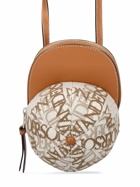 JW ANDERSON - Midi Cap Cotton & Leather Shoulder Bag
