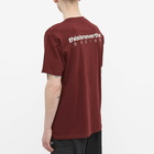 thisisneverthat Men's Design Logo T-Shirt in Burgundy