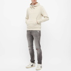 Calvin Klein Men's Monogram Logo Hoody in Eggshell