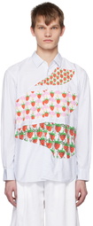 Comme des Garçons Shirt White Brett Westfall Edition Shirt