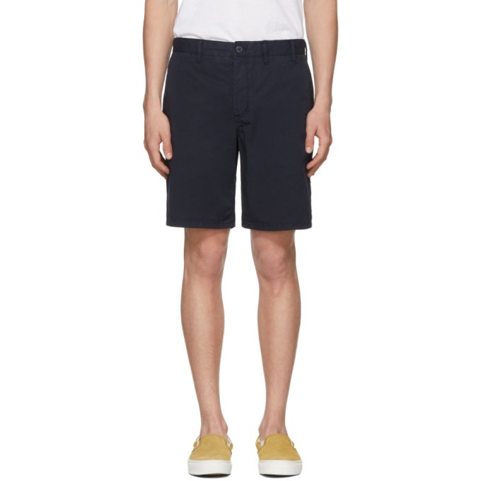 Photo: Norse Projects Navy Light Twill Aros Shorts