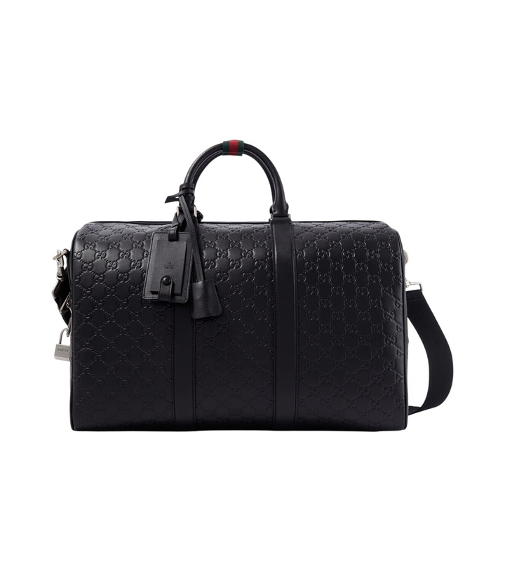 Photo: Gucci GG leather duffel bag