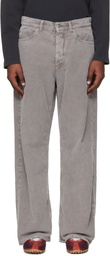 HOPE Gray Loose-Fit Trousers