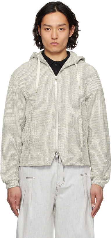 Photo: ADER error Gray Lunel Product. 30 Zip-Up Hoodie