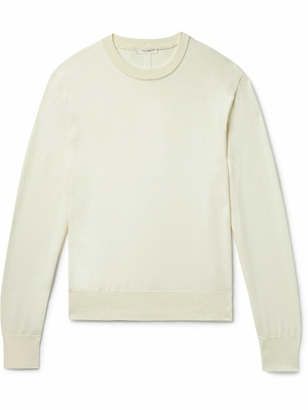 Photo: The Row - Panetti Cotton Sweater - Neutrals