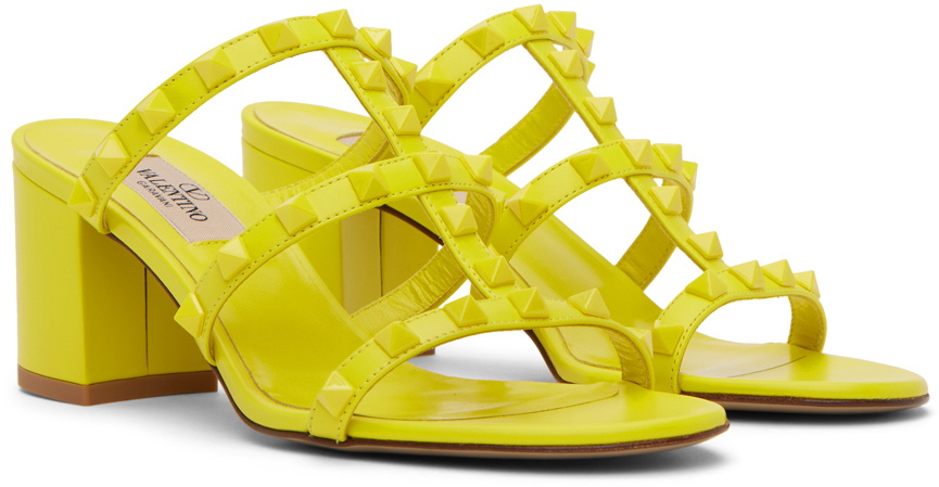 シューズ・サンダルその他 VALENTINO Woman Heeled sandals Yellow Cream 6W2S0C47VOD I16 VALENTINO GARAVANI: Shoes woman - Yellow Cream | Valentino