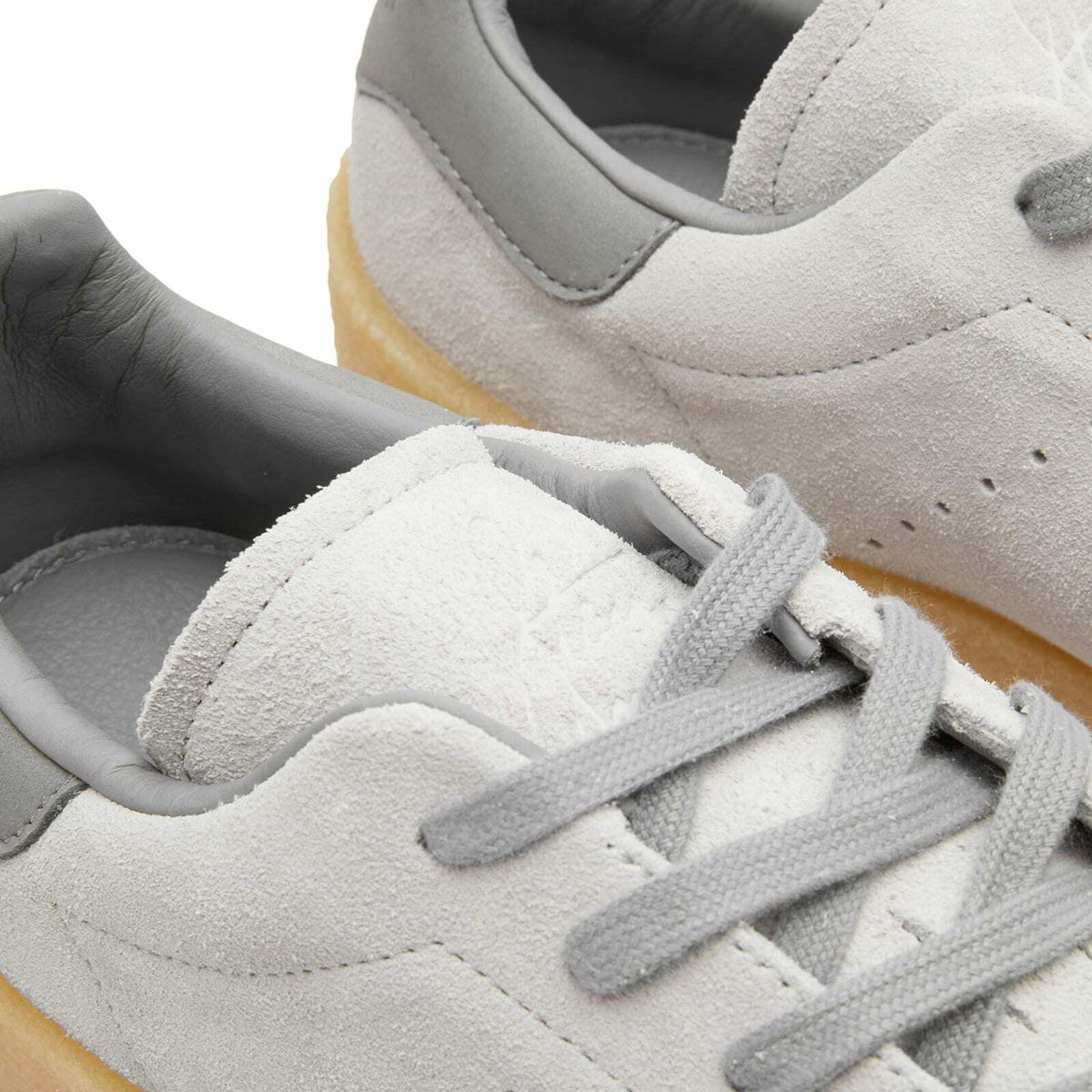 adidas gazelle silver green womens Mens Stan Smith ADV Lace Up Sneakers Grey 4.5 Casual main image 1