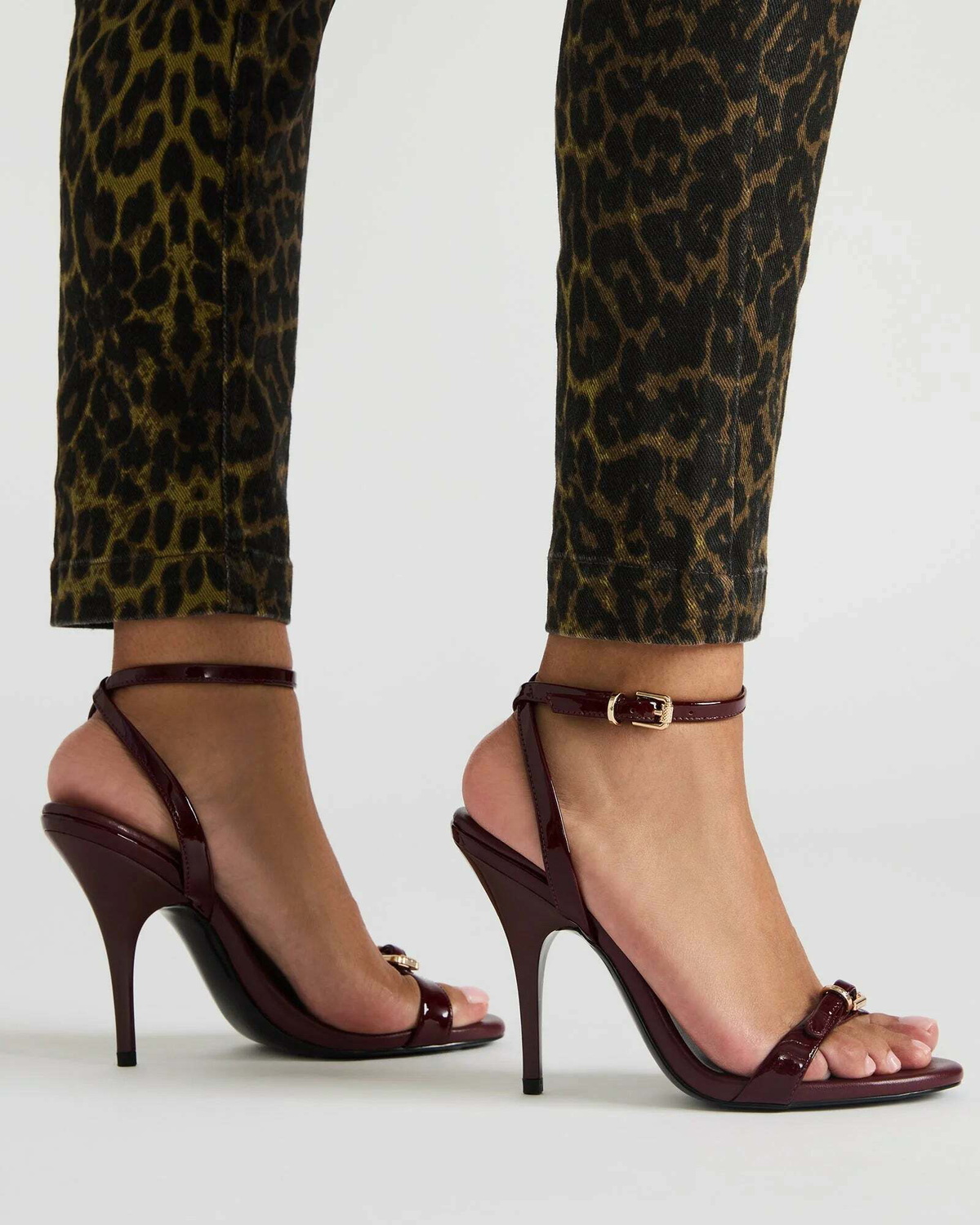 Steve Madden Foxx Heels in Burgundy