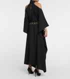 Taller Marmo Mambo belted crêpe maxi dress