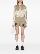 Sinead O'Dwyer Pleated Mini Shorts