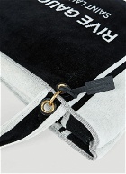 Saint Laurent - Rive Gauche Towel Tote Bag in Black