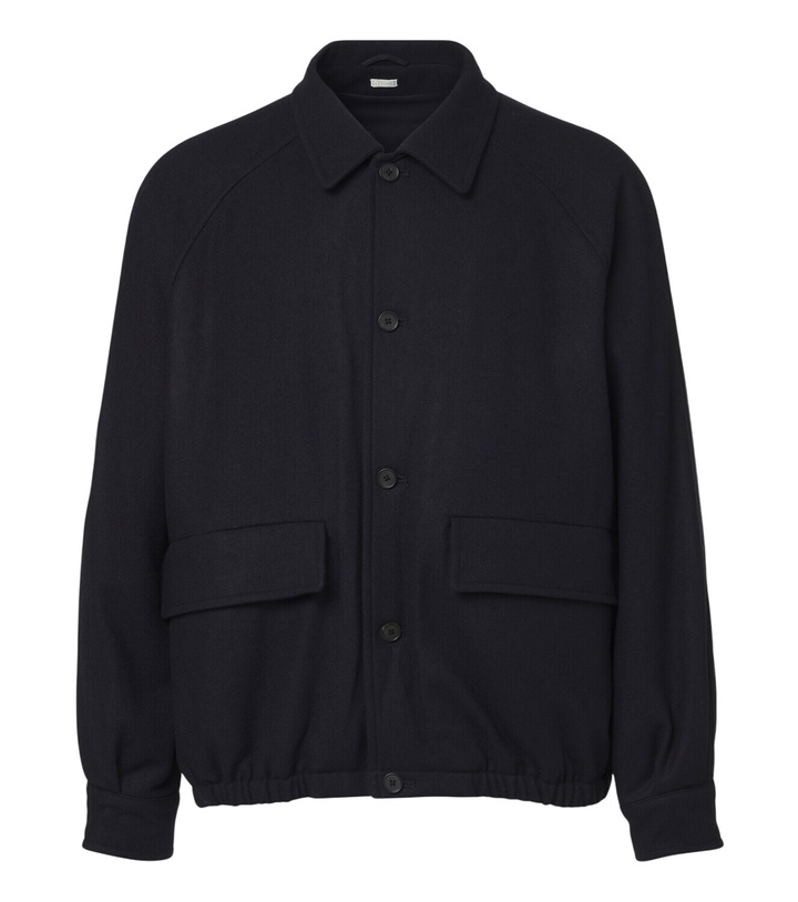 Photo: A.Presse Cashmere blouson jacket