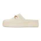 Gucci Off-White Mallorca Slip-On Loafers