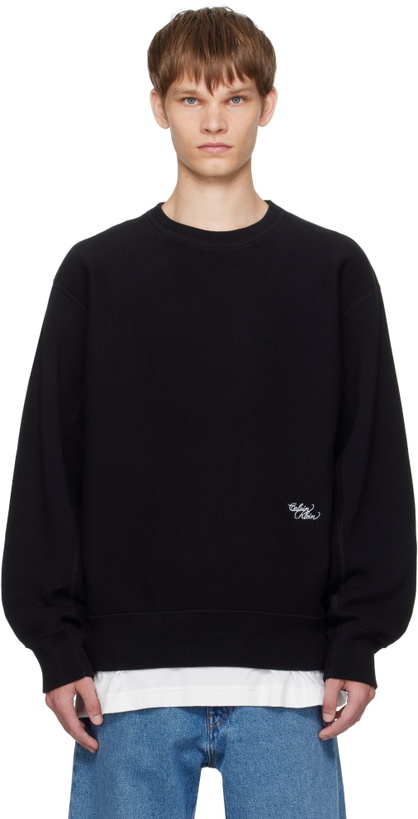 Photo: Calvin Klein Black Milano Knit Sweater